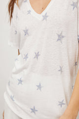 Rails - Cara V Neck Tee - Celestial Stars