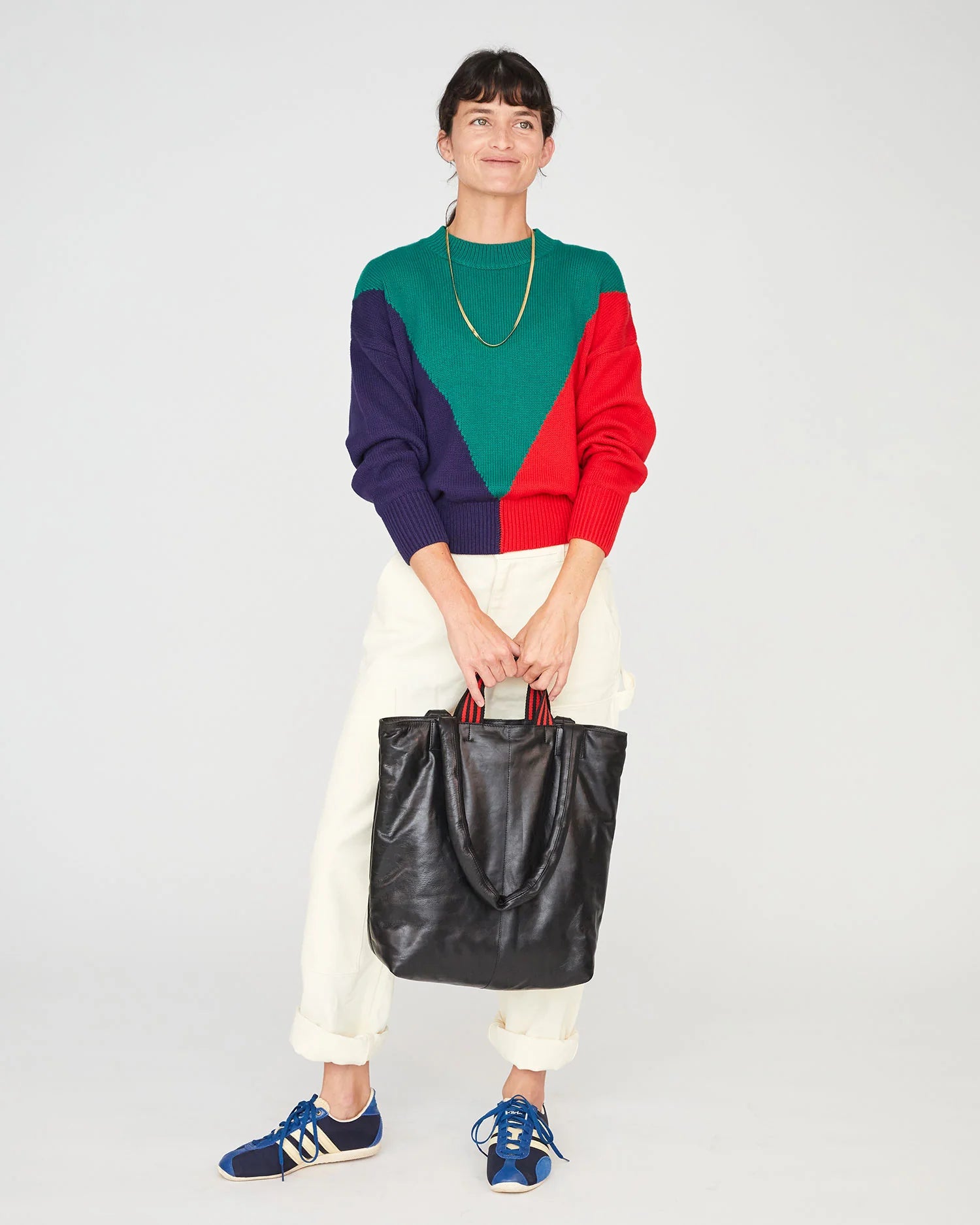 Clare V. - Travailler Magazine Tote - Black Nouvelle