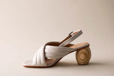 Huma Blanco - Franny Heeled Sandal - Bone