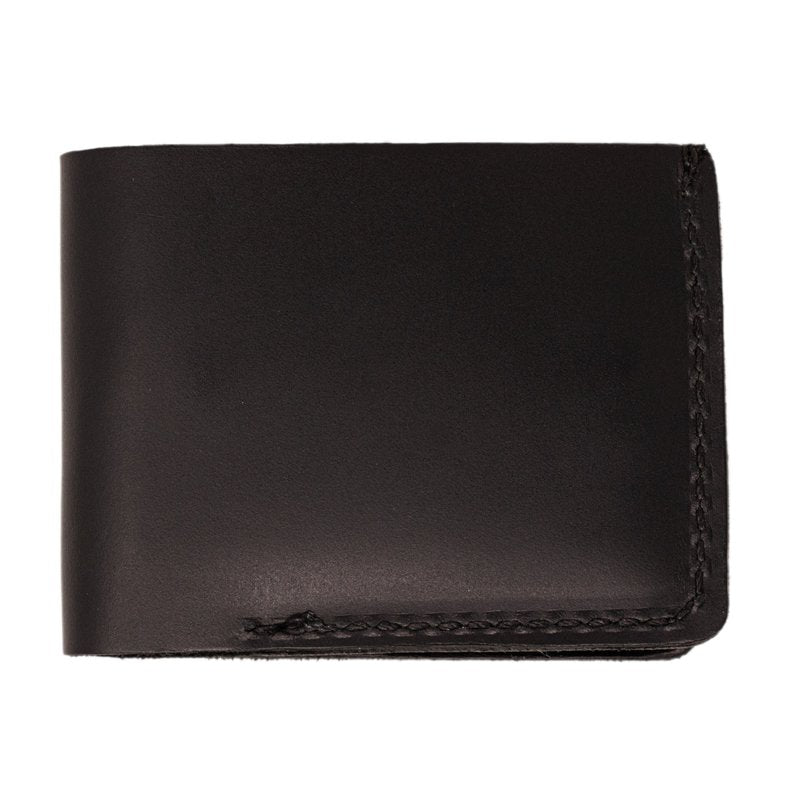 Schott- Steerhide Bi-Fold Wallet- Brown and Black