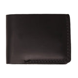 Schott- Steerhide Bi-Fold Wallet- Brown and Black