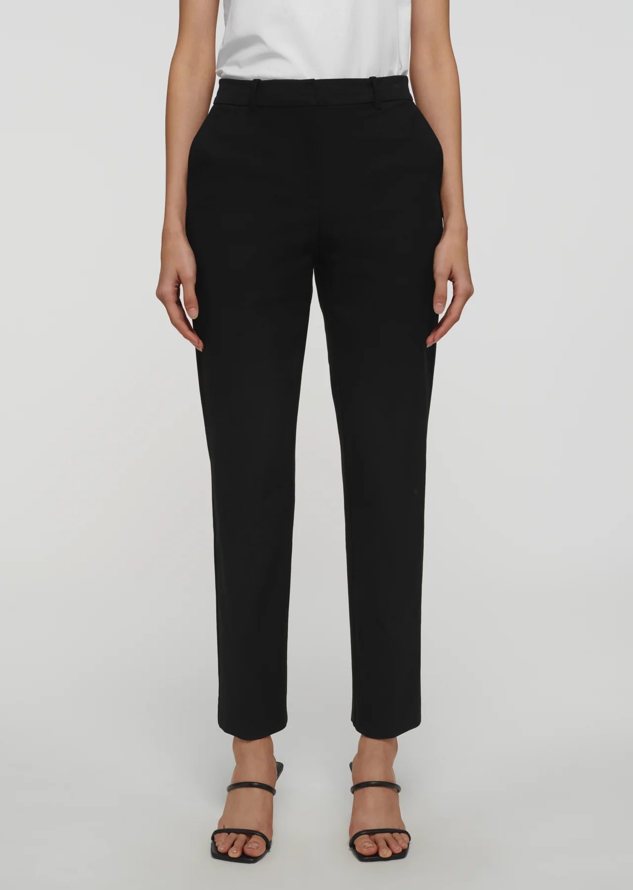 Derek Lam 10 Crosby - Bronte Cigarette Pants - Black