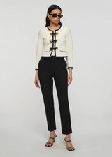 Derek Lam 10 Crosby - Bronte Cigarette Pants - Black