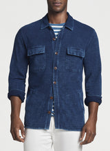 Peter Millar - Seaside Cotton Shirt Jacket - Indigo