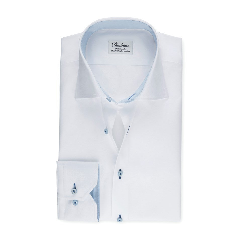 Stenströms - Contrast Shirt - White
