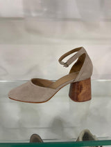 Huma Blanco - Selina Heel - Sand Suede